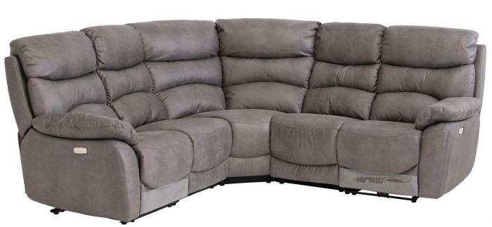 abbyson layla leather push back reclining sofa brown